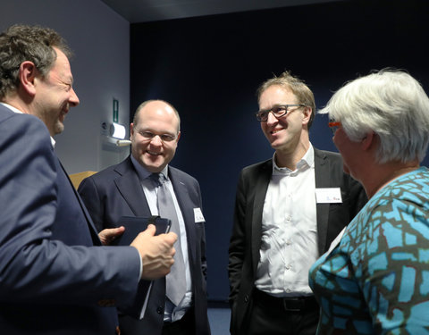 Eerstesteenlegging FSVM II op Tech Lane Ghent Science Park (Zwijnaarde)