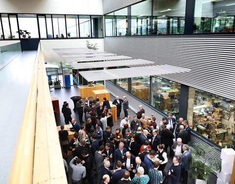 Eerstesteenlegging FSVM II op Tech Lane Ghent Science Park (Zwijnaarde)