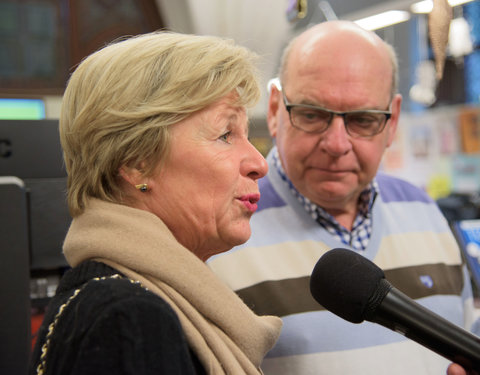 Nieuwjaarsreceptie stad Gent met viering 200 jaar UGent