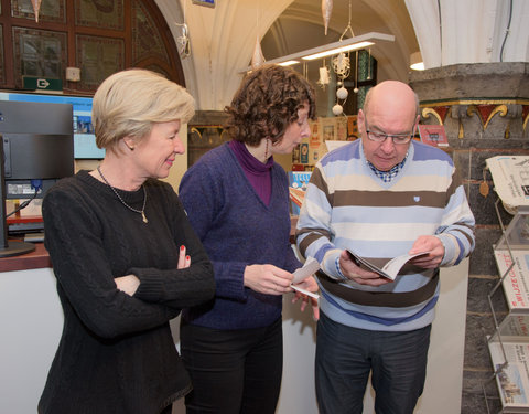 Nieuwjaarsreceptie stad Gent met viering 200 jaar UGent