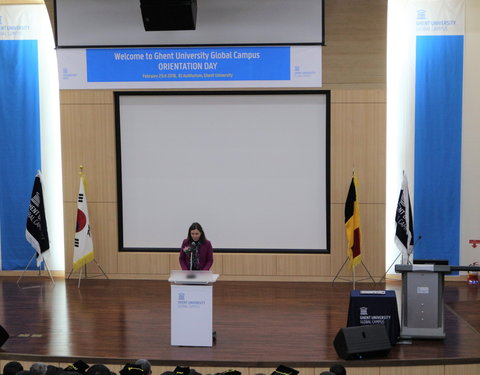 Orientation Day Ghent University Global Campus (Korea)