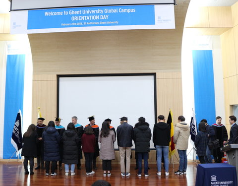 Orientation Day Ghent University Global Campus (Korea)