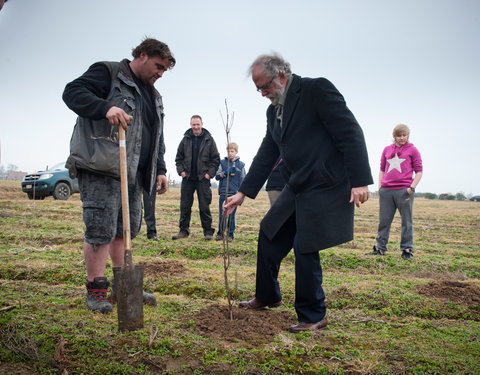 UGent plant een bos