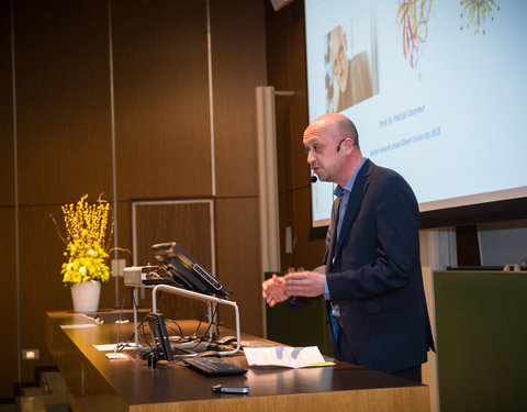 Lezing aan de faculteit Farmaceutische Wetenschappen in kader van uitreiking eredoctoraat