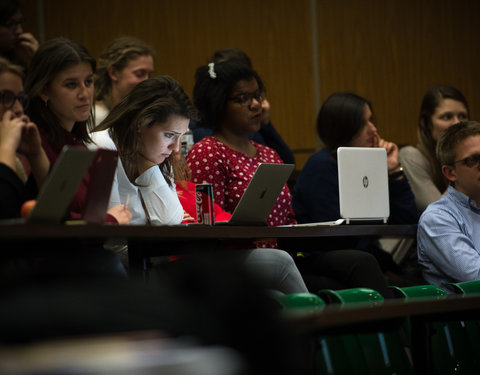 Lezing aan de faculteit Farmaceutische Wetenschappen in kader van uitreiking eredoctoraat