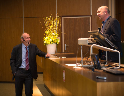 Lezing aan de faculteit Farmaceutische Wetenschappen in kader van uitreiking eredoctoraat