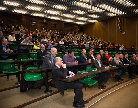 Lezing aan de faculteit Farmaceutische Wetenschappen in kader van uitreiking eredoctoraat