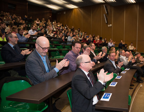 Lezing aan de faculteit Farmaceutische Wetenschappen in kader van uitreiking eredoctoraat