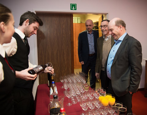 Lezing aan de faculteit Farmaceutische Wetenschappen in kader van uitreiking eredoctoraat