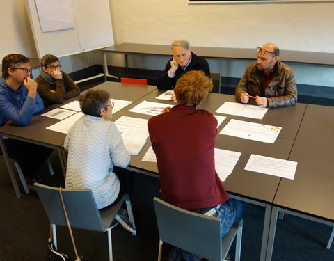 Bijeenkomst van Transitie UGent in het STAM