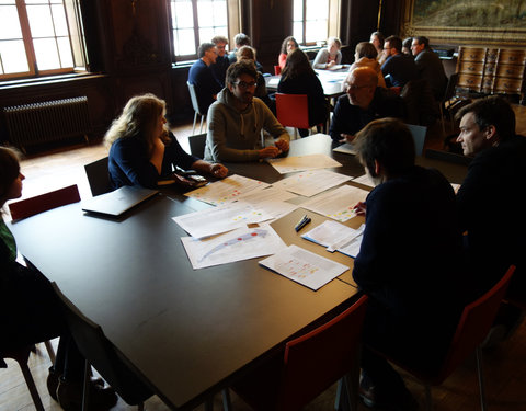 Bijeenkomst van Transitie UGent in het STAM