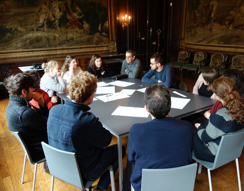 Bijeenkomst van Transitie UGent in het STAM