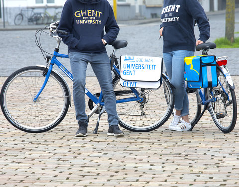 Upcycling spandoeken 200 jaar UGent