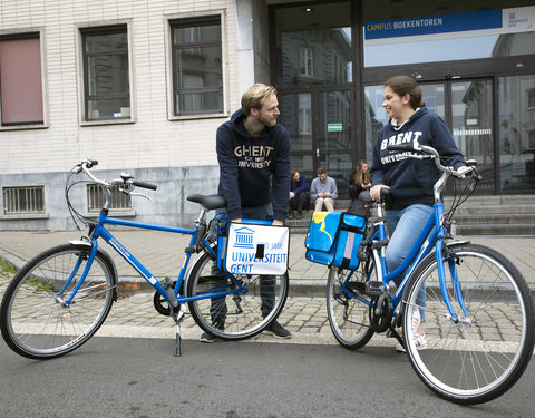 Upcycling spandoeken 200 jaar UGent