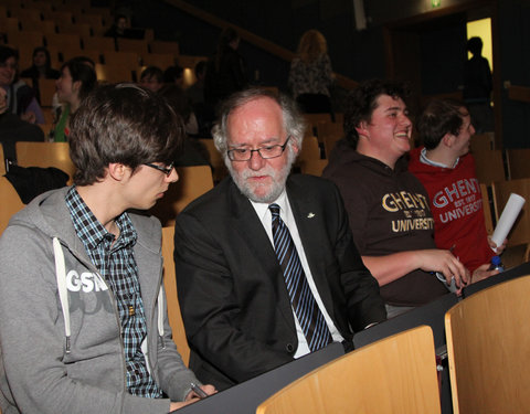 Finale Wijste Prof, georganiseerd door de Gentse StudentenRaad GSR-9380