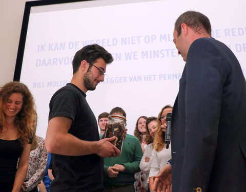 Happening 'Gala van de duurzame universiteit' 