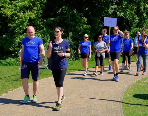 Levensloop 2018 in de Blaarmeersen