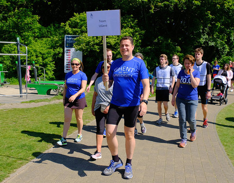 Levensloop 2018 in de Blaarmeersen