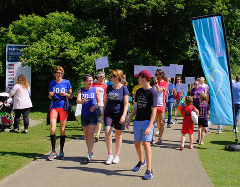 Levensloop 2018 in de Blaarmeersen