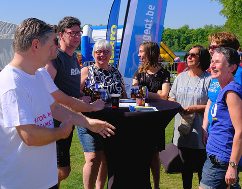 Levensloop 2018 in de Blaarmeersen