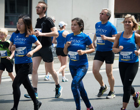 UGent deelname aan Stadsloop Gent 2018