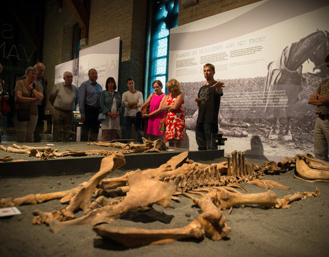 Alumni nocturne: tentoonstelling 'Sporen van Oorlog' in Flanders Fields Museum (Ieper)