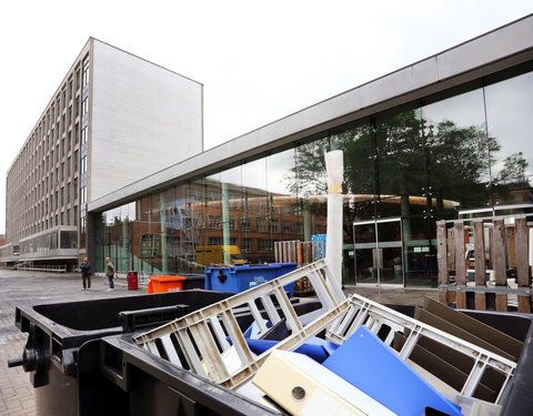 Containerparkdag in de faculteit Bio-ingenieurswetenschappen