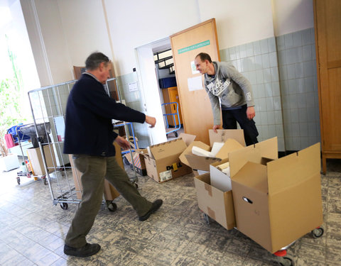 Containerparkdag in de faculteit Bio-ingenieurswetenschappen