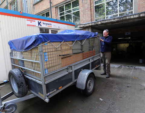 Containerparkdag in de faculteit Bio-ingenieurswetenschappen