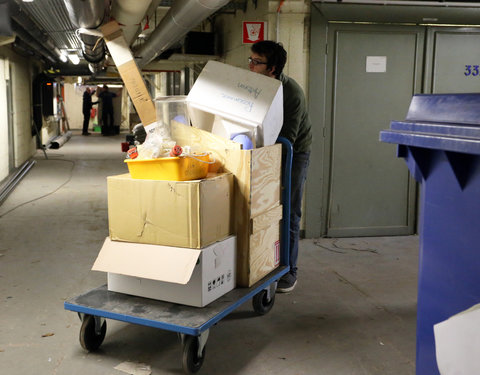 Containerparkdag in de faculteit Bio-ingenieurswetenschappen