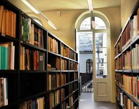 Inhuldiging faculteitsbibliotheek Letteren en Wijsbegeerte