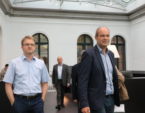 Inhuldiging faculteitsbibliotheek Letteren en Wijsbegeerte