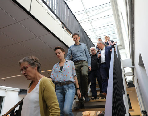 Inhuldiging faculteitsbibliotheek Letteren en Wijsbegeerte