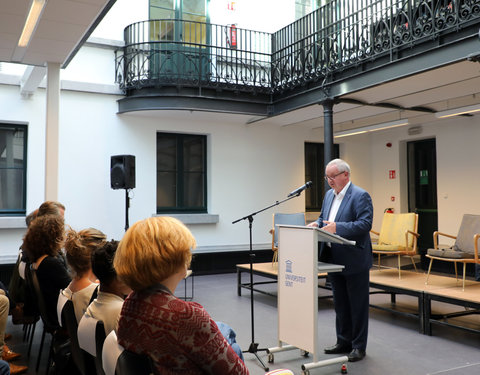 Inhuldiging faculteitsbibliotheek Letteren en Wijsbegeerte