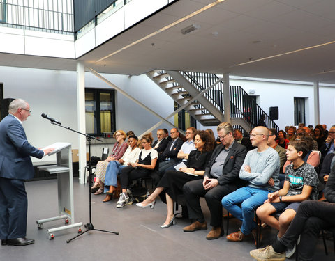 Inhuldiging faculteitsbibliotheek Letteren en Wijsbegeerte