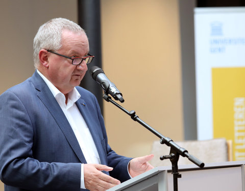 Inhuldiging faculteitsbibliotheek Letteren en Wijsbegeerte