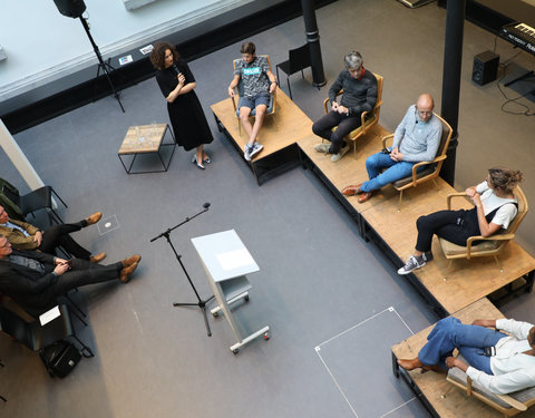 Inhuldiging faculteitsbibliotheek Letteren en Wijsbegeerte