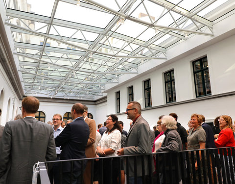 Inhuldiging faculteitsbibliotheek Letteren en Wijsbegeerte