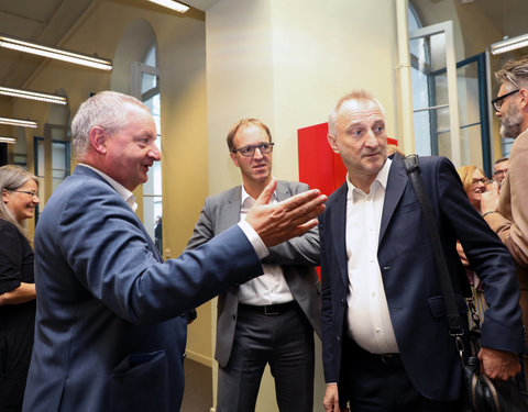 Inhuldiging faculteitsbibliotheek Letteren en Wijsbegeerte