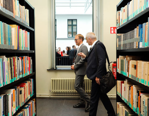 Inhuldiging faculteitsbibliotheek Letteren en Wijsbegeerte