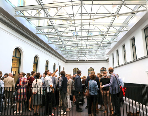 Inhuldiging faculteitsbibliotheek Letteren en Wijsbegeerte