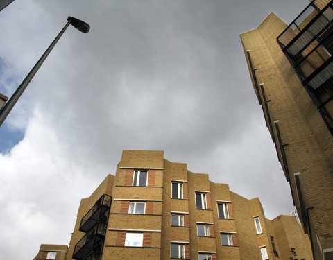 Studentenhomes aan de Kantienberg