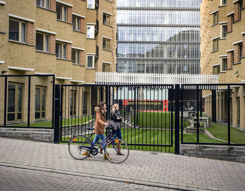 Studentenhomes aan de Kantienberg