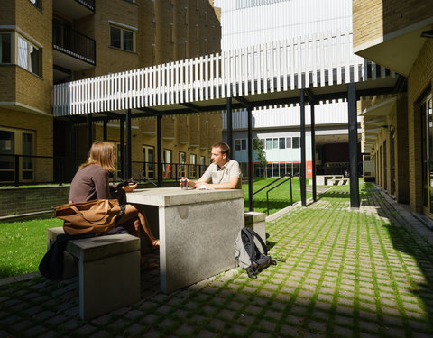 Studentenhomes aan de Kantienberg