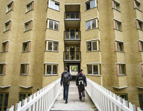 Studentenhomes aan de Kantienberg