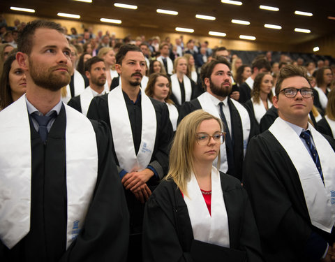 Proclamatie 2017/2018 faculteit Recht en Criminologie