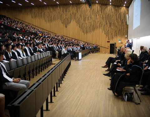 Proclamatie 2017/2018 faculteit Ingenieurswetenschappen en Architectuur