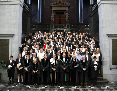 Proclamatie 2017/2018 faculteit Politieke en Sociale Wetenschappen