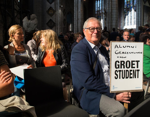 Opening academiejaar 2018-2019: van kathedraal naar aula