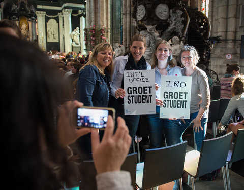 Opening academiejaar 2018-2019: van kathedraal naar aula